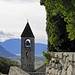 Die Kirche von Lôro, oberhalb von Giubiasco.