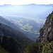 Blick von der Wechselscharte auf das Gnadenwalder Plateau