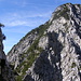 Rückblick von der Wechselscharte zur Hüttenspitze