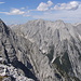 Blick über das Vomperloch zur Hochkanzel