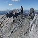 ein Wandersmann im Karwendel: UWE auf dem schönen Grat