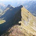 Steile Flanken, ausgesetzte Grate - charakteristische Merkmale des Giebel-Salober-Laufbacher Eck-Grates