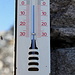 La piacevole temperatura all'esterno dell'Alpe MAsnee
