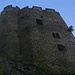 Das Schloss Thierstein. Leider ist die Burg abgschlossen und kann normalerweise nicht besucht werden.