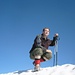 Auf dem höchsten Punkt vom Сарыколбашитерсак (Sarykolbašitersak; 3776m); jeder "Hikr" der sich in die Gegend verirrt sollte wegen der schönen Aussichtdieser Gipfel sich als Geheimtip merken :-)