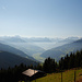 Blick in's Zillertal nach Süden
