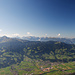 Blick Richtung Karwendel, links im Vordergrund Kellerjoch
