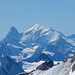 Grandioser Blick hinüber zu den Zermatter Riesen