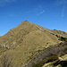Rückblick auf den Monte Tamaro und den im ersten Teil recht steilen Abstieg