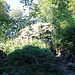 Borsberg, künstliche Grotte, Fundament des abgetragenen Aussichtsturmes
