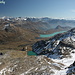 Verso la regione del Passo del Bernina con il grande Lago Bianco