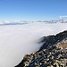 Nebelsuppe über dem Rhonetal