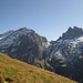 Schlossberg 3133m und Gross Spannort 3198m. Die Südwestwand des Schlossbergs soll eine schöne alpine Kletterroute haben - sagt Sämi, mein Engelberger Bergführer. Wer weiss, vielleicht gibts nächstes Jahr mal einen Bericht :-)