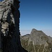 ...steilen Nordwände der Krähe, Blick zur Gumpenkarspitze
