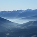 Blick zu den Kalkkögel bei Traumwetter