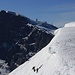 Gipfelaussicht vom Stotzigberggrat - Stotzigberg (2739m) zum Titlis (3238,3m).