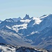 .......und Blick Richtung Arolla mit Mt-Blanc de Cheilon und Aiguilles Rouges