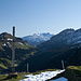 Auf der Alp Stock, Blick nach Osten<br />Ist das der Glärnisch in der Bildmitte?