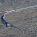 Die rote Schlange auf dem Weg zum Bernina-Pass