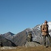 bereits hier auf der "Schneegruben" geniessen wir eine herrliche Aussicht in die Südtiroler Bergwelt...