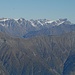 Das Längstal in oberer Bildhälfte zeigt dass Pfossental (wo wir gestern einen Berg bestiegen) mit den beiden Gipfeln Hochwilde Nordgipfel & Hohe Wilde (rechts vom Gletscher "Gurgel Ferner")