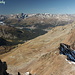 La cresta che dal Piz Languard si stacca in direzione del Piz Muragl. Sullo sfondo la piana di St. Moritz. Panorama spettacolare! 