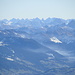 Blick in die Allgäuer Alpen. Wer kennt all die Gipfel?