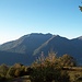 Il Monte Tamaro con la cresta che in passato avevo invano tentato di salire da Quartino