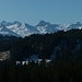 Blick in die Alpen ( 2.v.rechts Urirotstock )