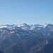 nordöstliche Karwendelkette mit Demeljoch, Juifen und dem Grat zum Rether Joch