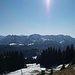 Blick vom Hochälpele Richtung fast Süden: Hangspitze bis Mörzelspitze (Panorama dank [http://www.udeuschle.de] ;-))