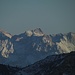 Große Riedkarspitze, Larchetkarspitze, rechts ein Teil der Pleisenspitze. Im VG die Hänge der Notkarspitze.