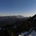 Panorama vor dem Gipfelaufbau des "Teufels" am Grat