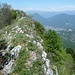 Dalla cresta vista sulla Valcuvia