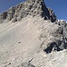 Unbenannter Gipfel (P.2526m) von der oestlichen Moserkarscharte aus.