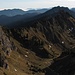 Blick zurück zum Aufstiegsweg ab dem Brunnenkopf.