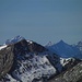 Marchspitze, Großer Krottenkopf 2656 m, höchster Berg der Allgäuer Alpen, Hohes Licht, Öfnerspitze, Hochfrottspitzen, im Vordergrund die Hochblasse