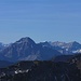 Gesamtes SW Panorama vom Muttekopf bis zur Klimmspitze.