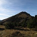 Auf den weiten Hängen der Hirschwang: Rückblick zum Grubenkopf.