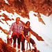 Jung-[u alpstein] im Jahr 1977 mit seinem Vater auf dieser Route mit Firngleitern unterwegs. Ich dachte, wer gut Skifahren kann, der kann auch ganz locker "Figln", musste mich aber eines Besseren belehren lassen.