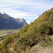 Blick zurück ins Rhonetal