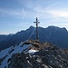 Höchster Gipfel der Ammergauer Alpen, Daniel 2340m vor der Zugspitze
