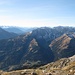 Daniel 2340m, Blick Richtung Süden, die Ötztaler Alpen links hinten