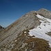 Büchsentaljoch 2244m mit seiner steilen Südflanke