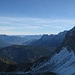 Blick vom Büchsentaljoch 2244m Richtung Garmisch-Partenkirchen