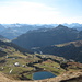 Blick nach Süden über Damüls hinweg