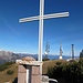 La Roda ist erreicht - 2124 m, das Gipfelkreuz steht unmittelbar neben dem großen Gebäude der meteorologischen Station.