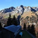 Alp Wäni und die westlichen Sihltaler Alpen.