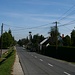 Dorfstrasse in Csörötnek.