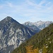 Der Bärenkopf. Dahinter Dristkopf, Schaufelspitze, Bettlerkarspitze und Falzthurnjoch